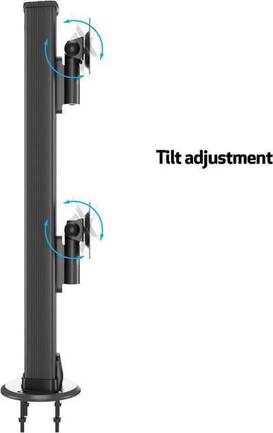 Produktbild Multibrackets Tischklemme zu M Deskmount HD Tischständer (Tisch)