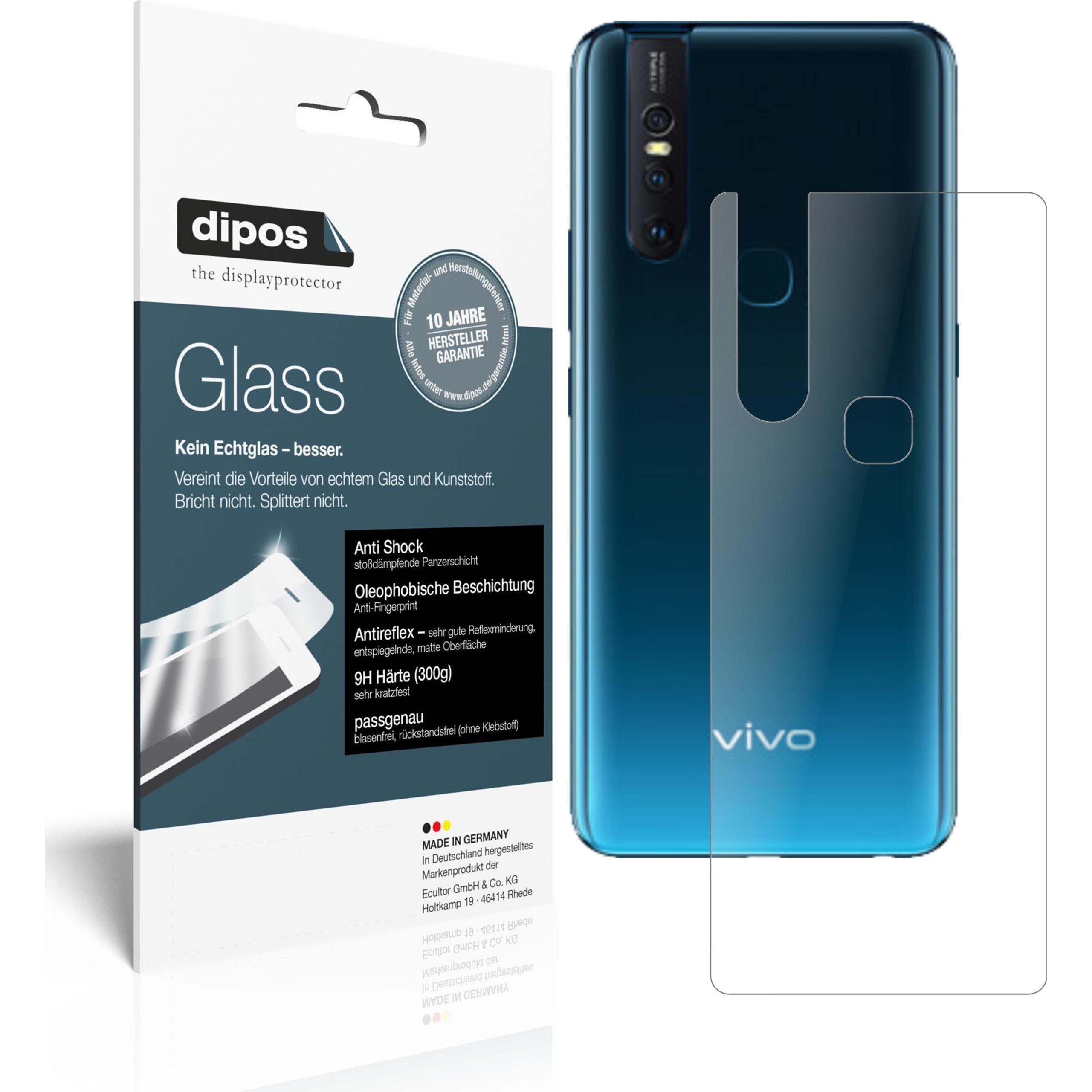 Dipos Displayschutz Anti-Shock (2 Stück, Vivo S1), Smartphone Schutzfolie, Transparent