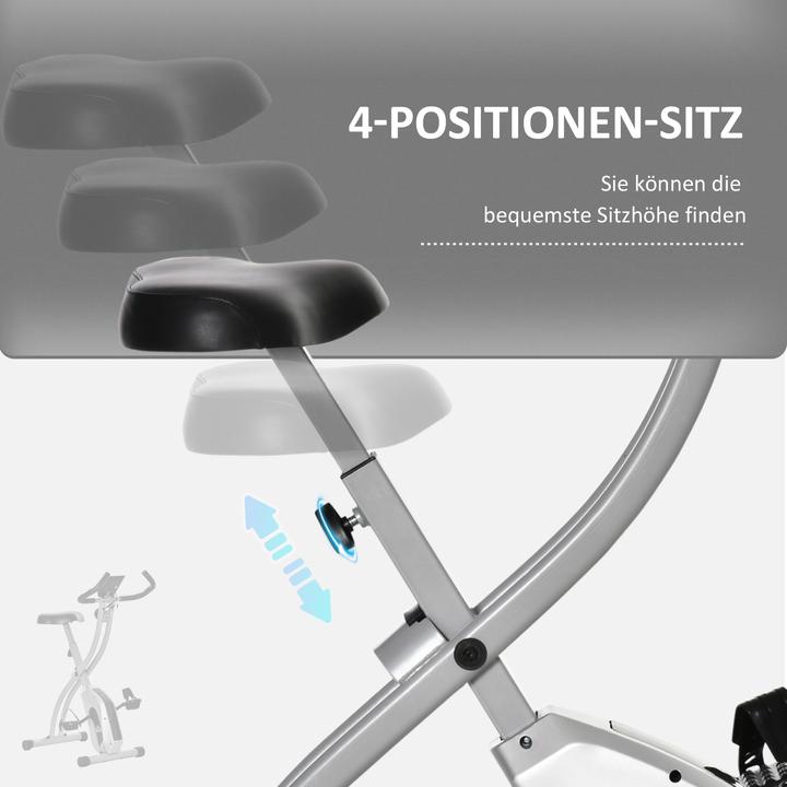 Produktbild Homcom Heimtrainer mit 8 Wiederstandsstufen