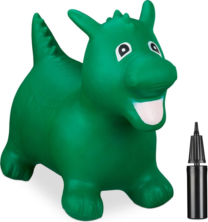 Actual product image Relaxdays Bouncy animal dragon