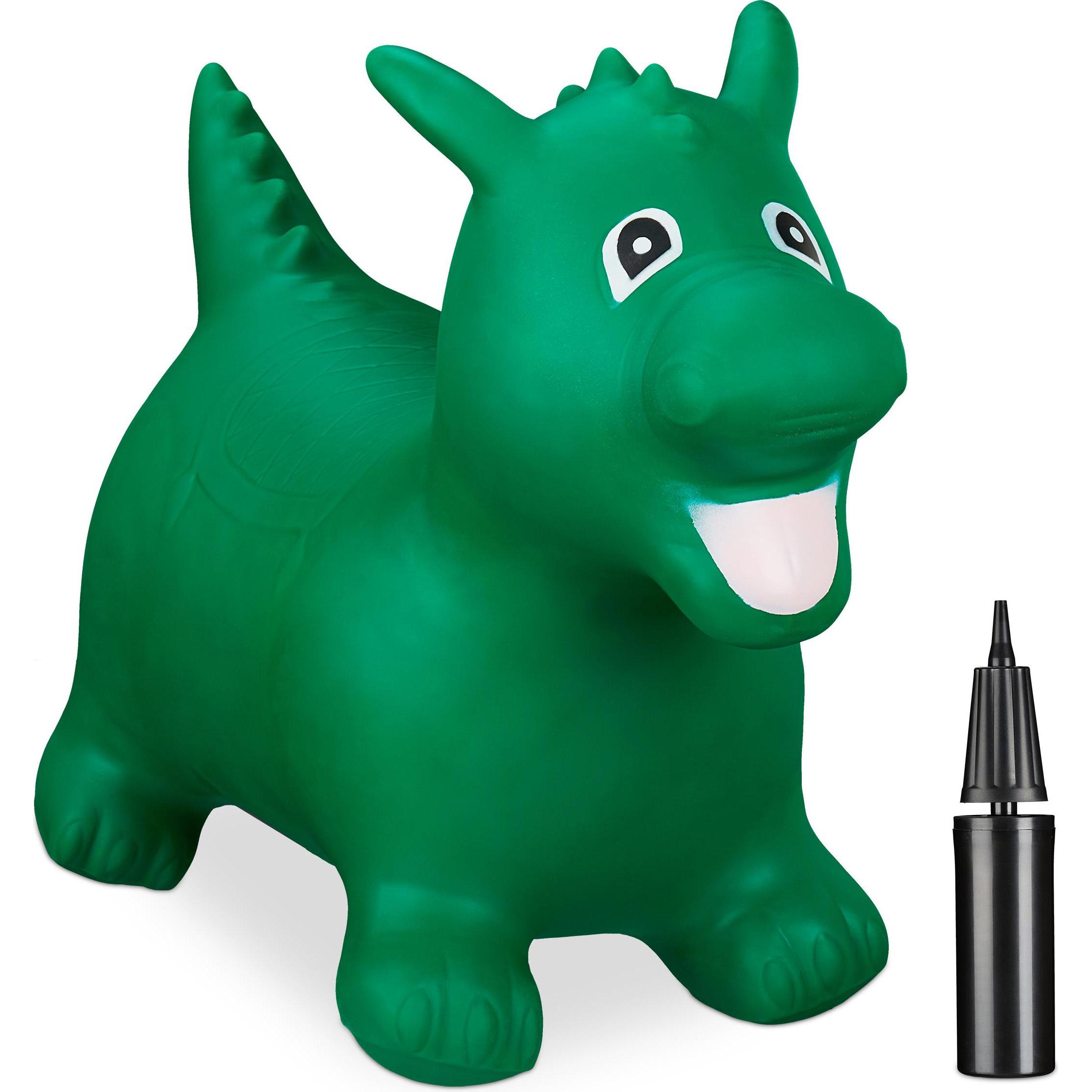 Relaxdays Drago animale rimbalzante