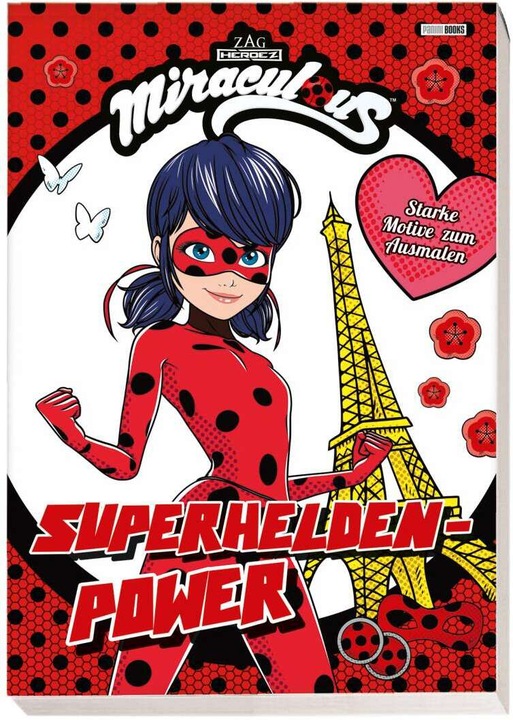 Actual product image Panini Miraculous: Superhero Power - Strong motifs for coloring