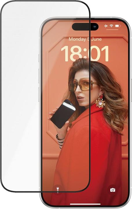Produktbild PanzerGlass Ultra-Wide Fit w. EasyAligner (1 Stück, Apple iPhone 15 Pro)