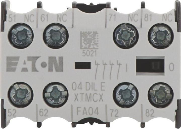 Actual product image Eaton Auxiliary contact block 4 NC contacts