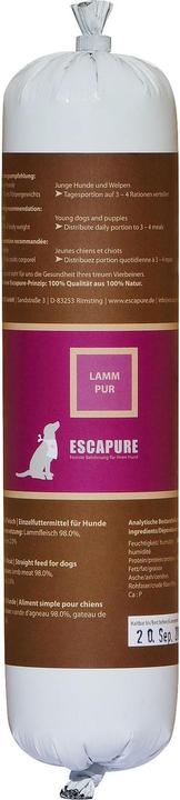 Produktbild Escapure Lamm Wurst (Adult, Junior, 1 Stk., 400 g)