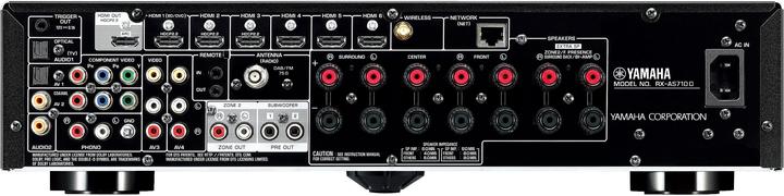 Produktbild Yamaha Rx-As710dab (7.2 Kanal, DAB+)