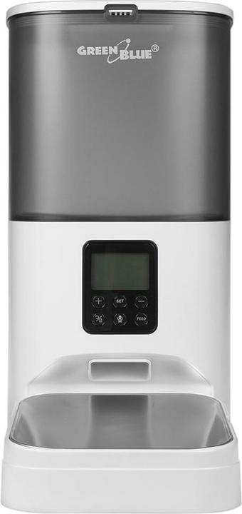 Productafbeelding Greenblue Automatic Pet Food Dispenser / Feeder 6L USB 5V1A GB393 (6 l)