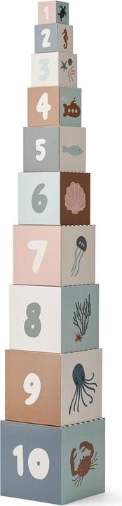 Actual product image Liewood Paper Collection: Aaren Stacking Tower Sea Creature