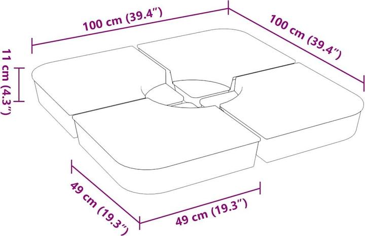 Image du produit vidaXL Reuel