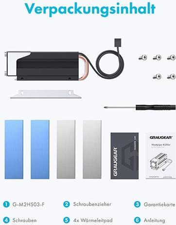 Actual product image Graugear G-M2HS03-F