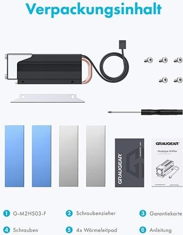 Image du produit Graugear G-M2HS03-F