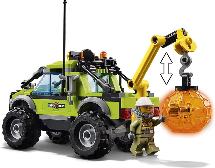 Produktbild LEGO City Vulkan-Forschungstruck (60121, LEGO City)