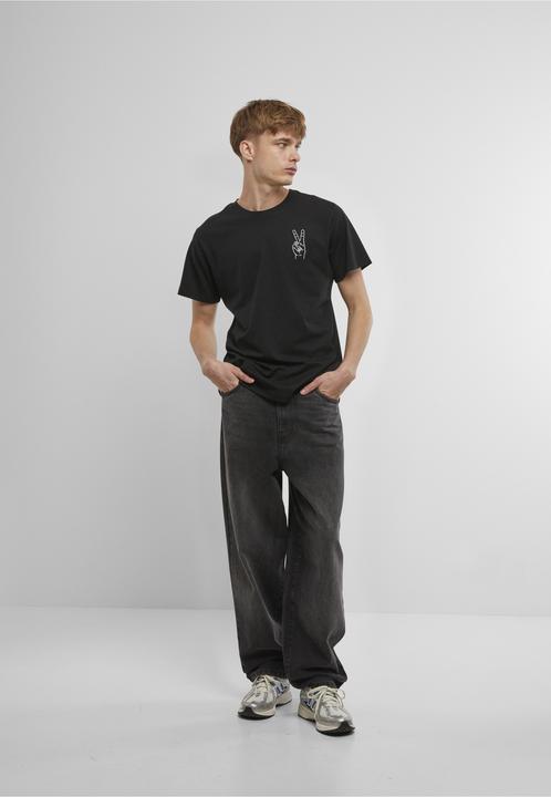 Actual product image Mister Tee Peace Sign Tee EMB - 119315 (M)