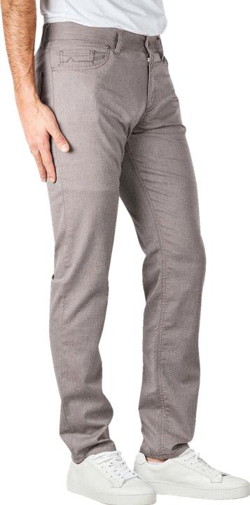 Actual product image Alberto Smart Cotton Pipe Pant Regular Slim Fit Brown (W31/L34)