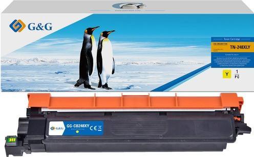 G&G Toner kompatibel mit Brother TN-248Y (Y)
