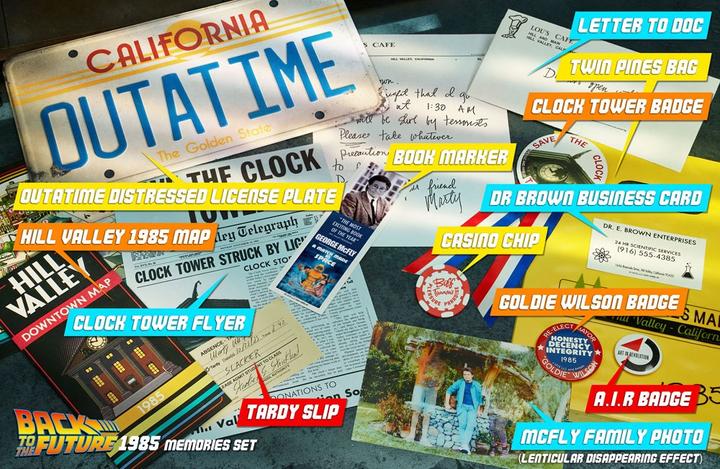 Actual product image Doctor Collector Back to the Future: Time Travel Memories Kit