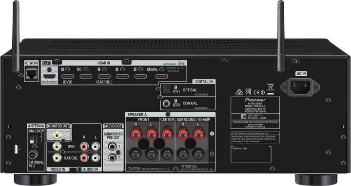 Produktbild Pioneer Vsx-830-K (5.2 Kanal, FM)