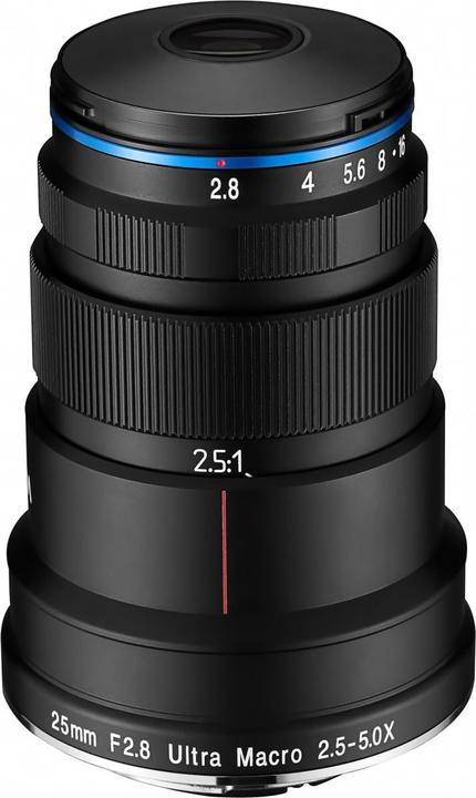 Venus Optic Laowa 25mm f/2.8 2.5-5x UltraMacro Sony FE (Sony E, Vollformat)