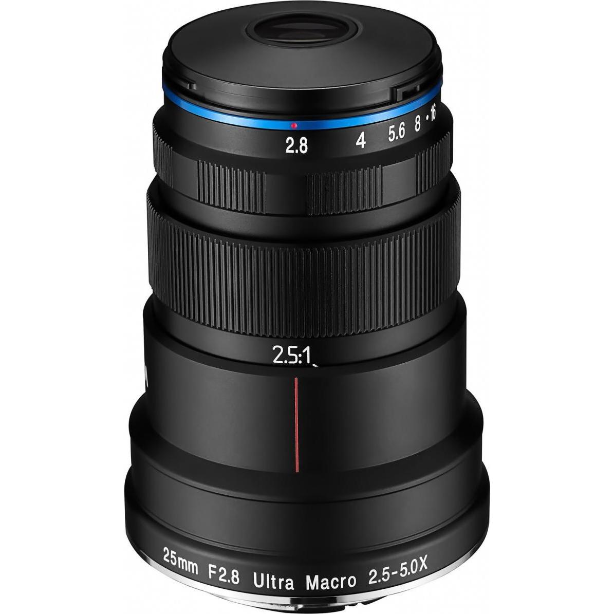 Thumbnail - Venus Optic Laowa 25mm f/2.8 2.5-5x UltraMacro Sony FE (Sony E, Vollformat), Objektiv, Schwarz