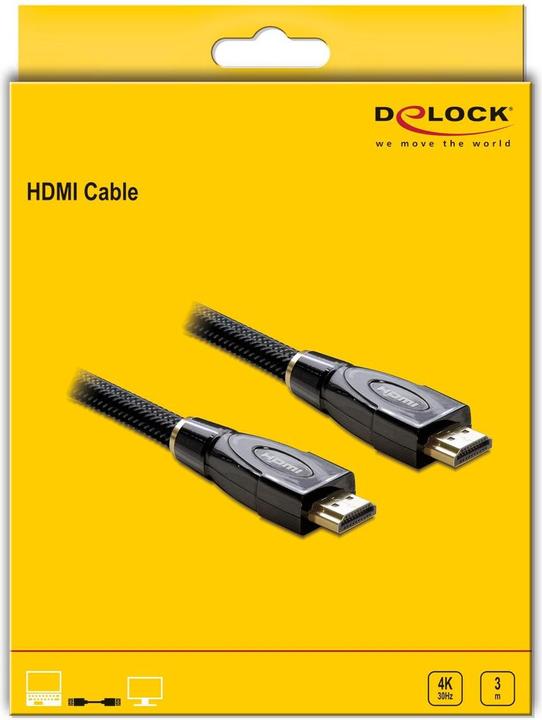 Immagine prodotto Delock HDMI (Typ A) — HDMI (Typ A) (3 m)
