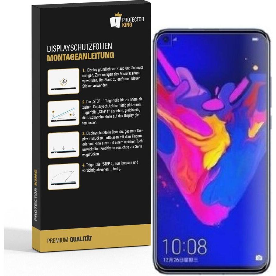 Thumbnail - Protectorking 6x Premium Displayschutzfolie 3D KLAR (6 Stück, Huawei Nova 4), Smartphone Schutzfolie, Transparent