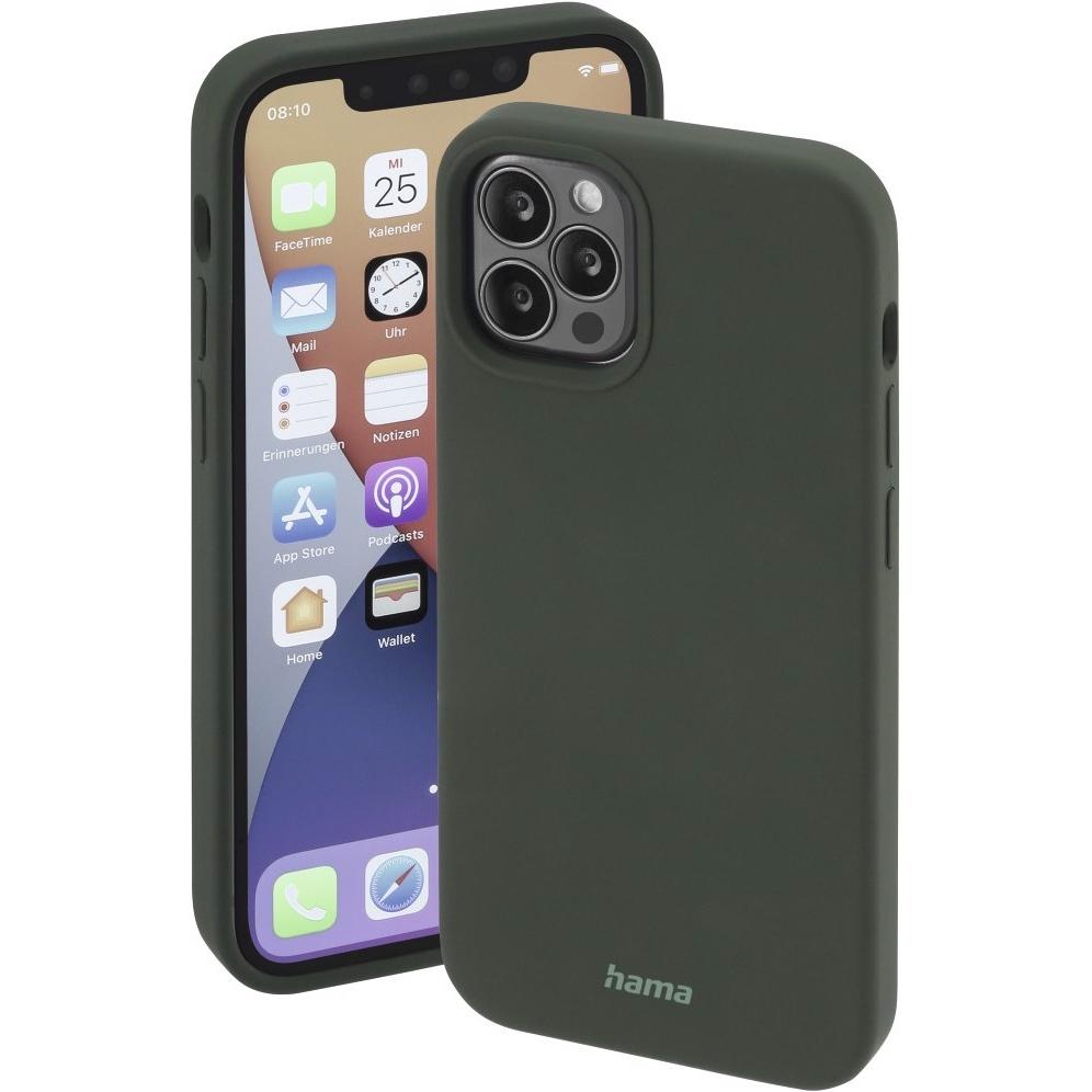 Hama Finest Feel Pro (Apple iPhone 13 Pro), Smartphone Hülle, Grün