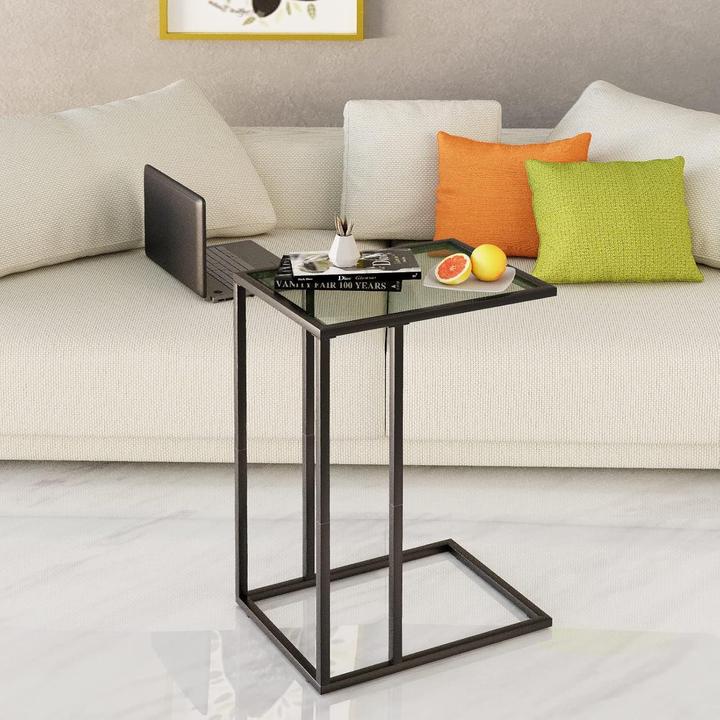 Image du produit Huhote C-förmiger Beistelltisch