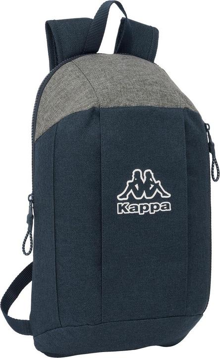 Kappa Rucksack Dark navy Mini Grau Marineblau 22 x 39 x 10 cm