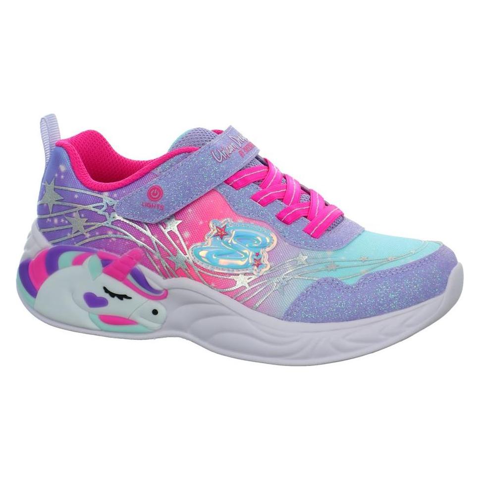 Skechers, Mädchen, Sneakers, S Lights, Unicorn Dreams Wishful, Rosa, (32)