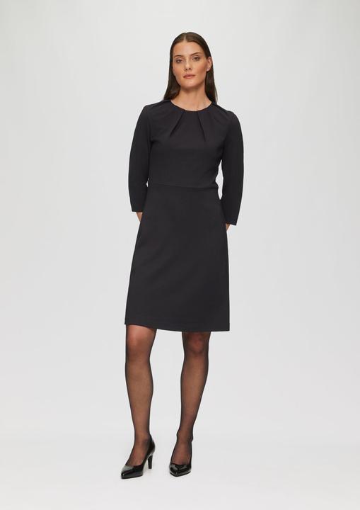 Image du produit s.Oliver Kleid Kleid aus Interlockjersey mit Raff-Details