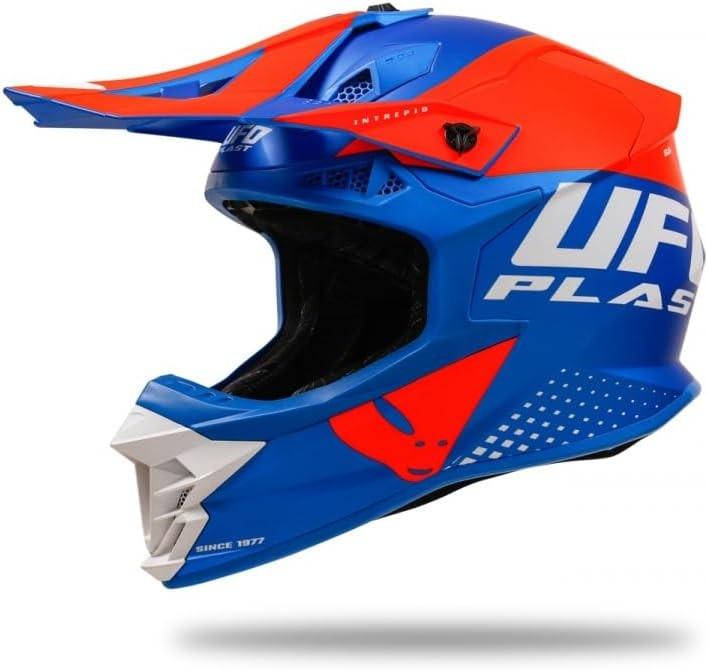 Productafbeelding Ufo Plast Intrepid Helm Blauw / Oranje L (L)