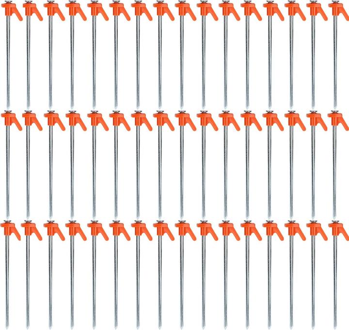 Redcliffs Iron tent pegs, 48 pieces, 21 cm