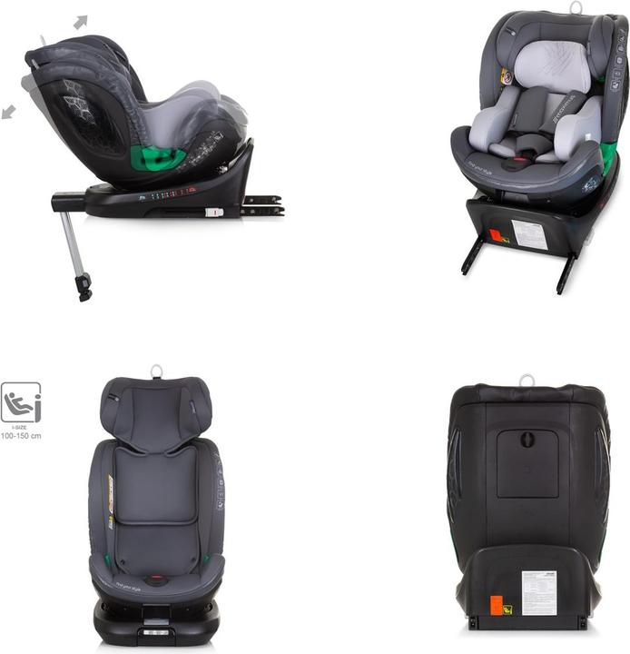 Actual product image Chipolino siège enfant i-Size Maximus (Reboarder, ECE R129/i-Size Standard)
