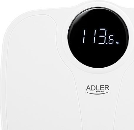 Immagine prodotto Adler bilancia pesapersone Bilancia elettronica AD 8172 fino a 180 kg - bianco (180 kg)