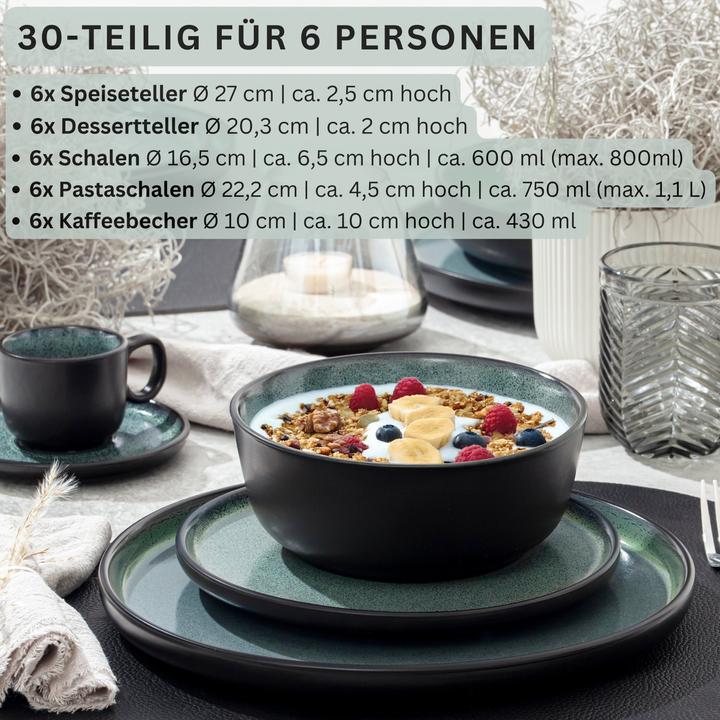 Actual product image Sänger Geschirr Kombiservice Malmö (30 pcs.)