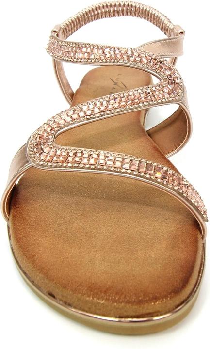 Actual product image Lunar Womens/Ladies Emilia S Pattern Sandals (37)