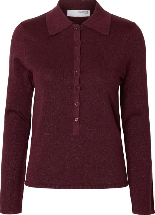 Produktbild Selected Metallic Polohemd aus Strick (XL)