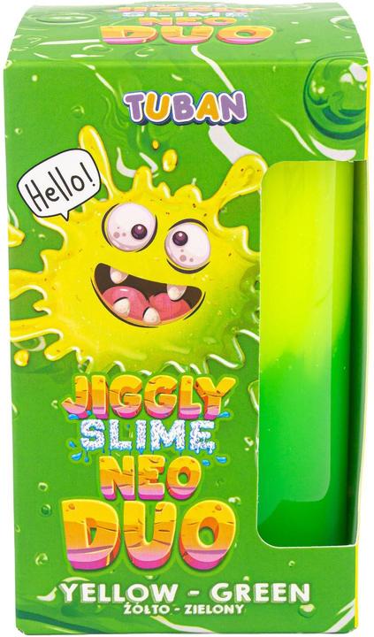 Actual product image Tuban Jiggly Slime Neo Duo gelb-grün