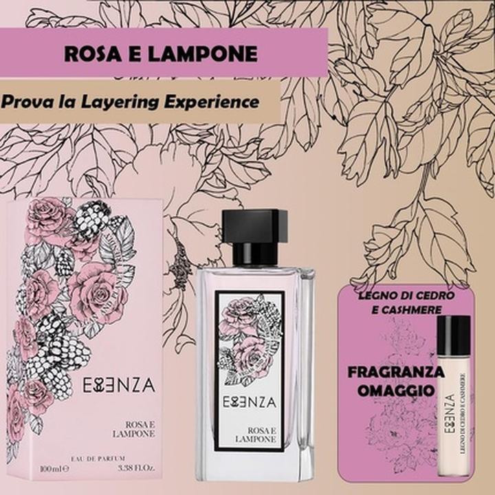 Actual product image Arrogance Rose and Raspberry Essence Eau de Parfum 100ml Spray (Eau de parfum, 100 ml)