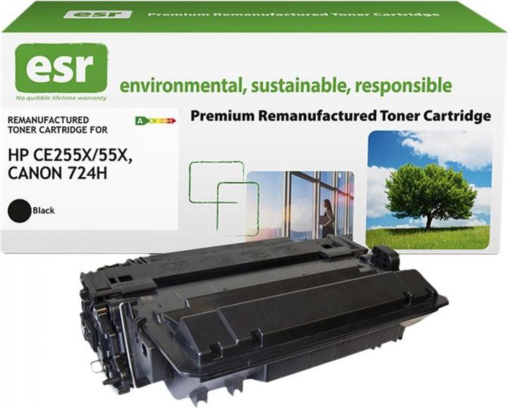 ESR Toner cartridge compatible with CE255X/Canon 3482B002 remanufactured (BK)