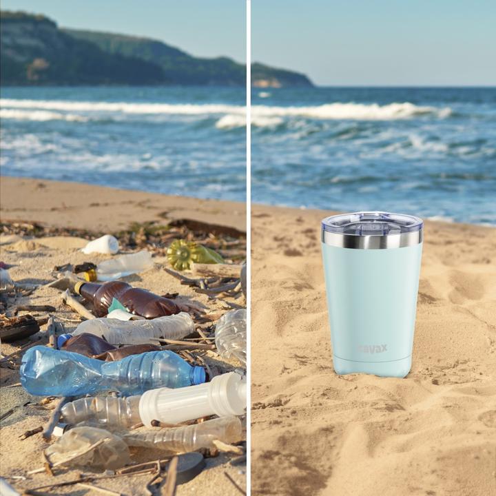 Actual product image Xavax Insulated mug, 270 ml, pastel blue (0.27 l)