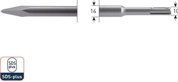 Actual product image Rotec Chisel