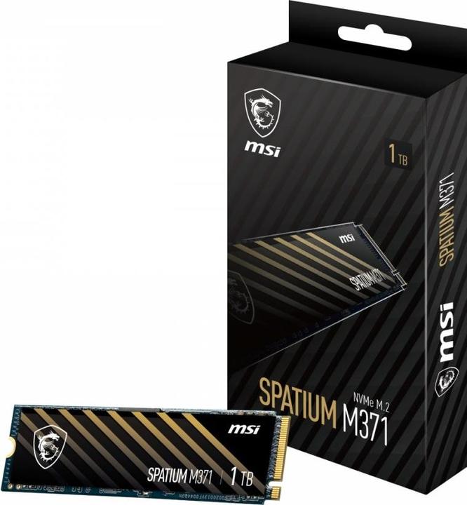 MSI M371 NVMe M.2 (1000 GB, M.2 2280)