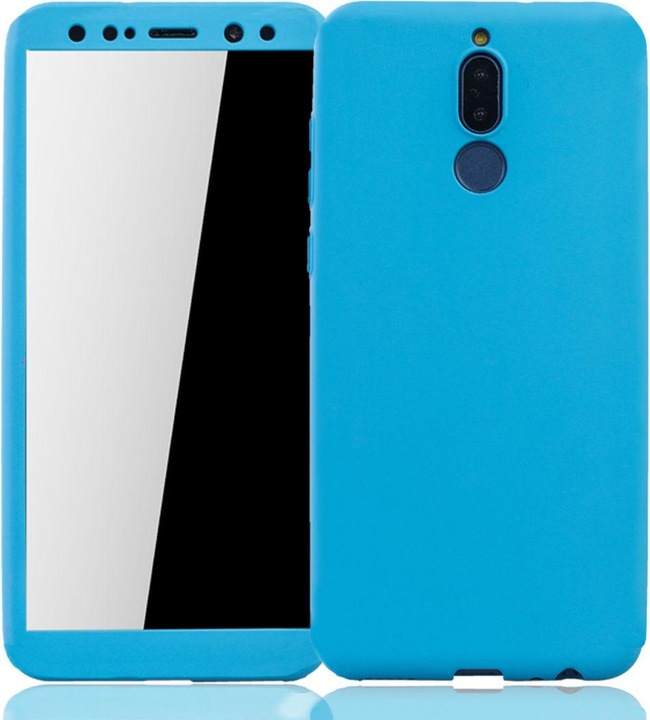 Actual product image König Design Case Mobile Protection for Huawei Mate 10 Lite Full Case Cover Screen Protector Blue (Mate 10 Lite)