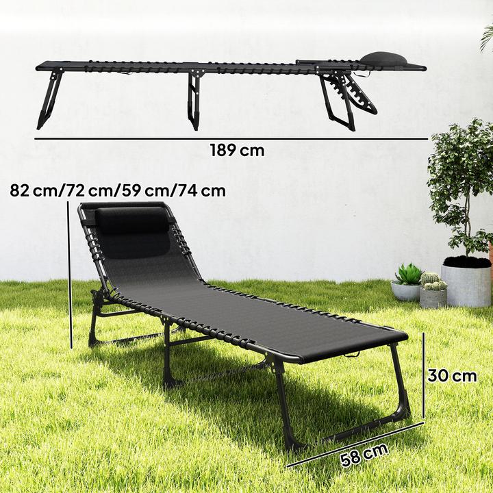 Produktbild Outsunny Klappliege (197 cm)