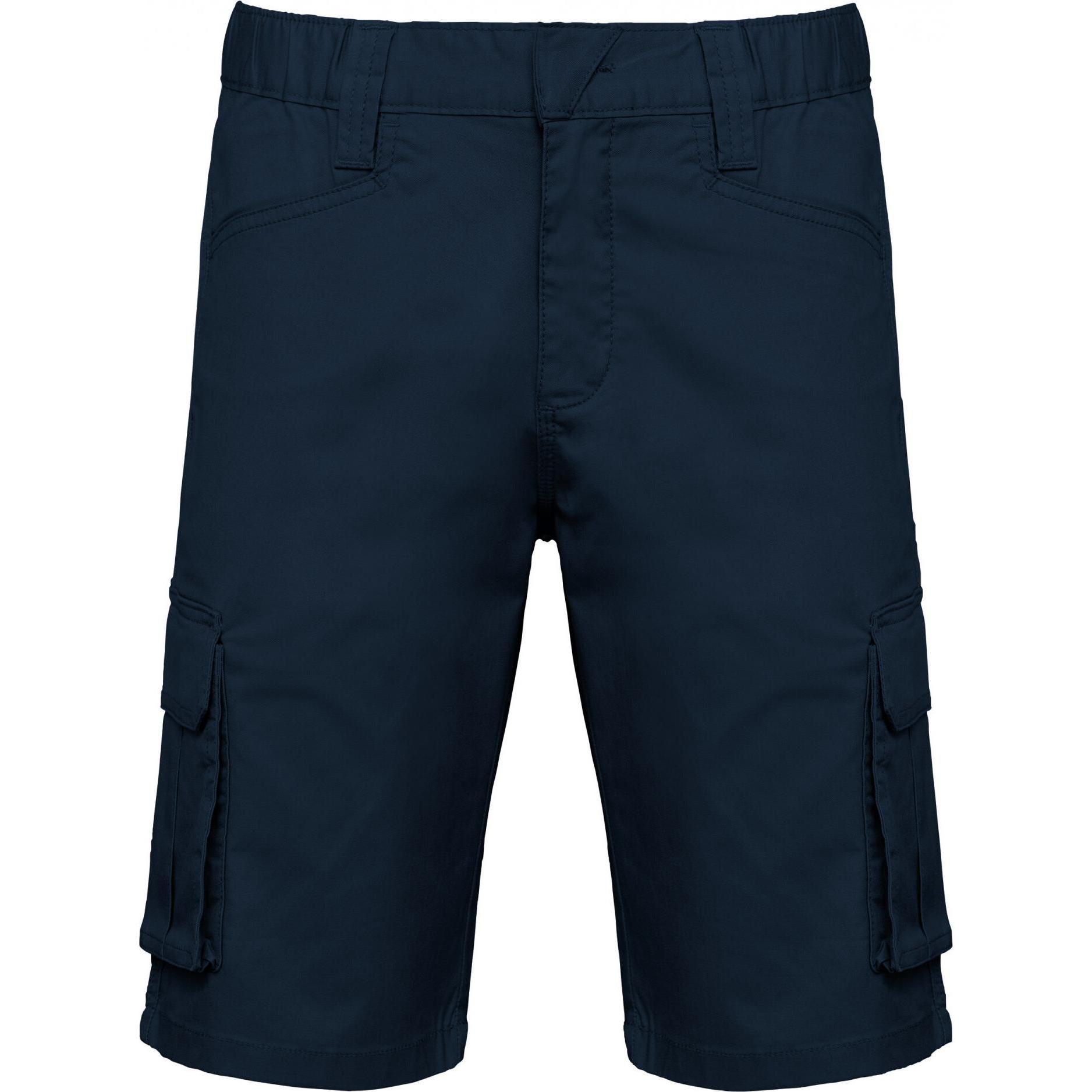 Kariban, Herren, Shorts, Nachhaltige Shorts, Blau, (M)