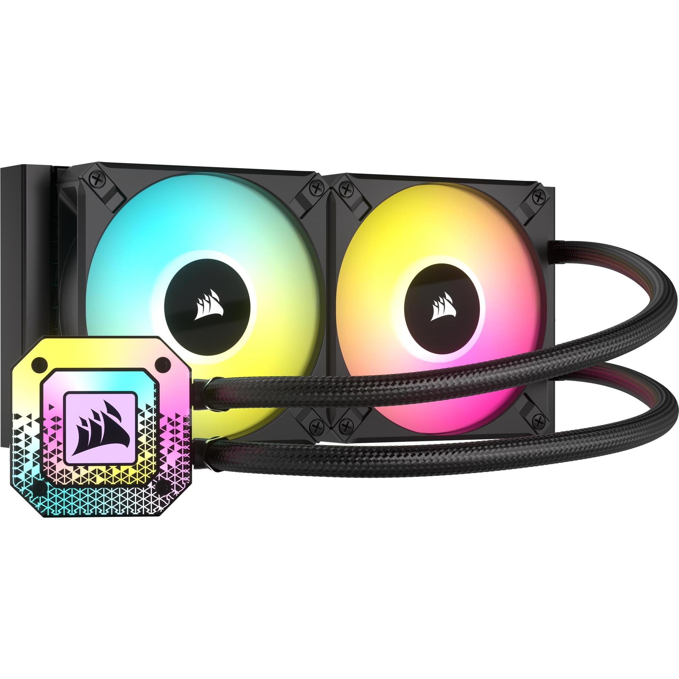 Corsair iCUE H100i Elite Capellix XT, CPU Wasserkühler, Schwarz
