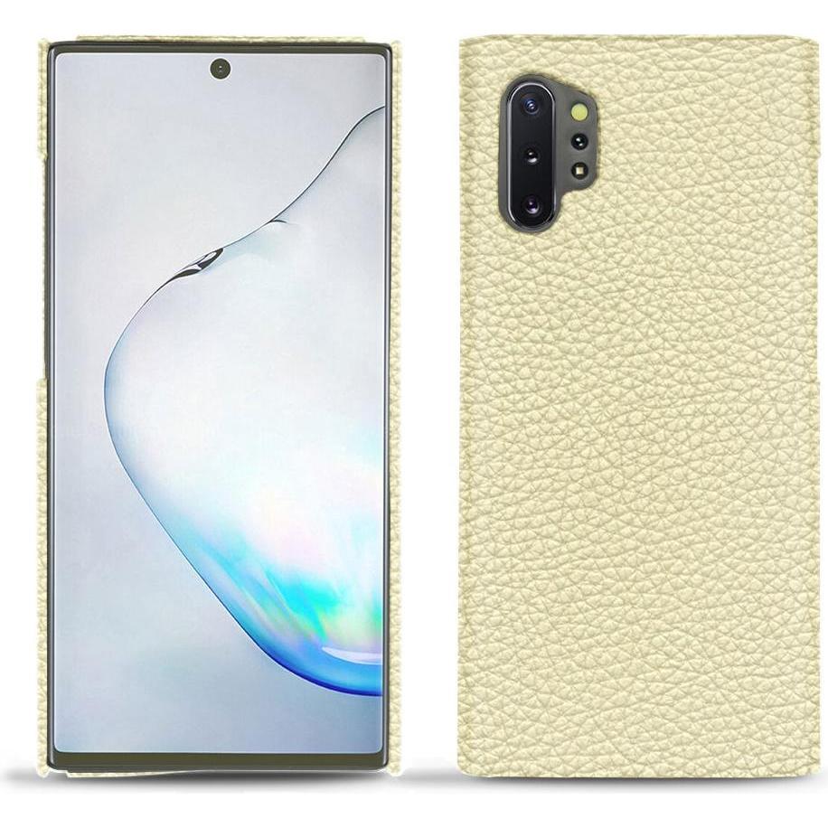 Noreve Lederschutzhülle (Samsung Galaxy Note 10+), Smartphone Hülle, Weiss