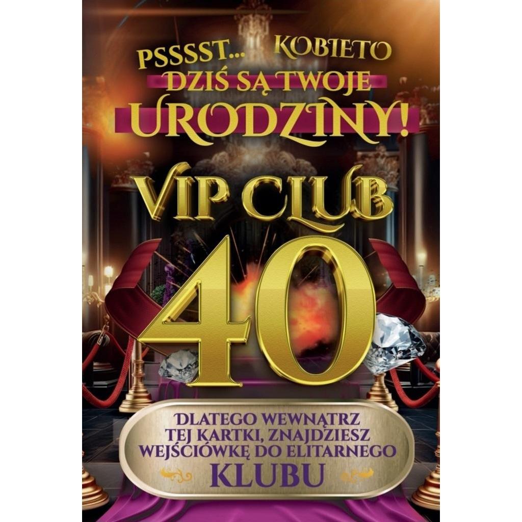 Yeku Geburtstagskarte zum 40. Geburtstag für Frauen (47997160)
