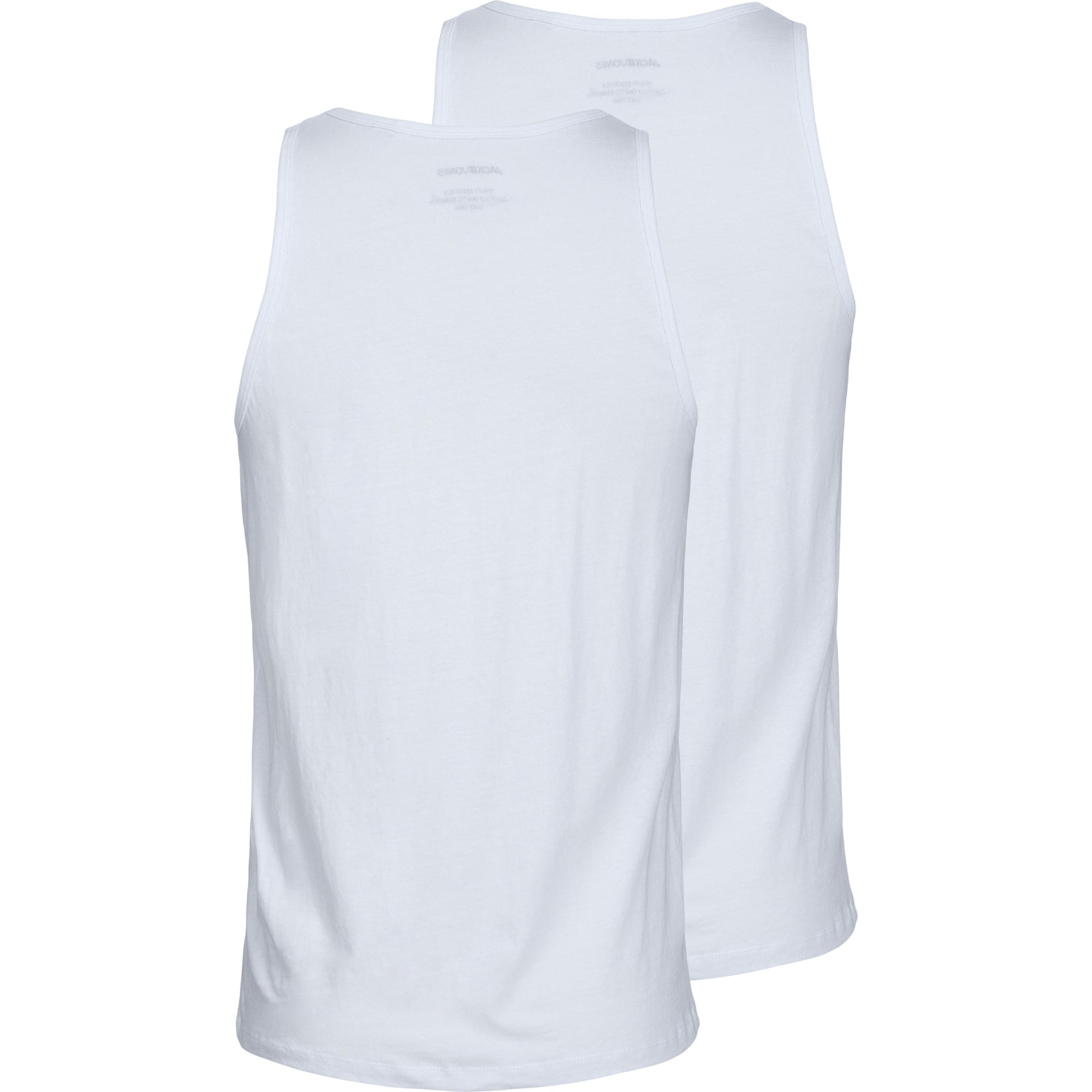 Jack & Jones, Herren, Shirt, Basic, Weiss, (L)